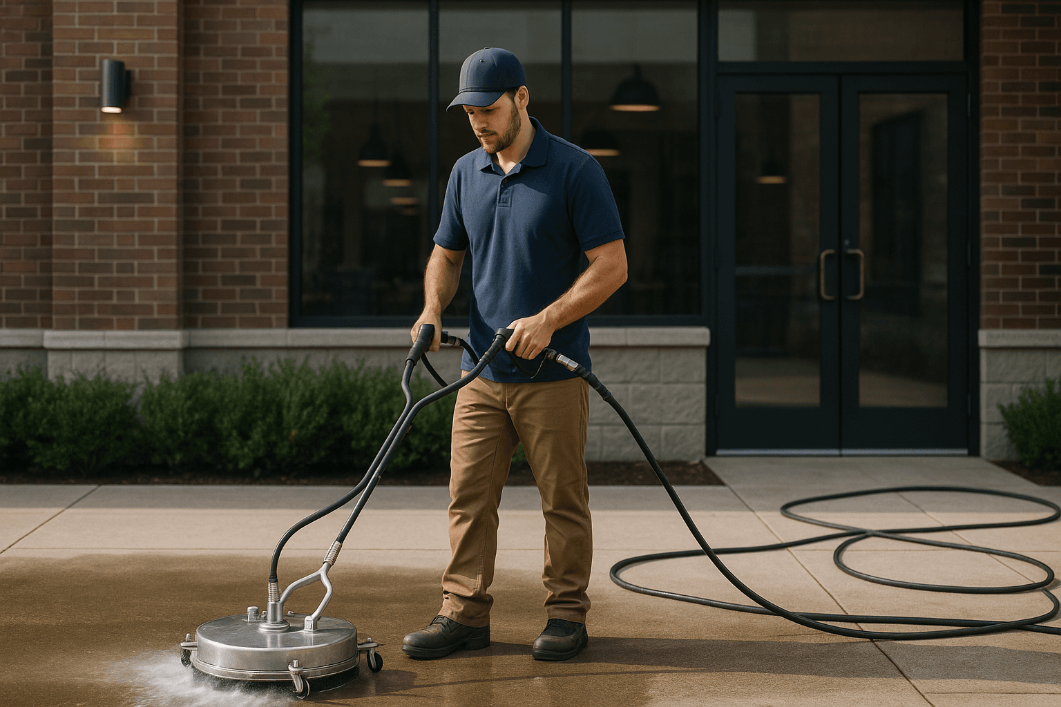 Tyler Bentz Pressure Washing hero image